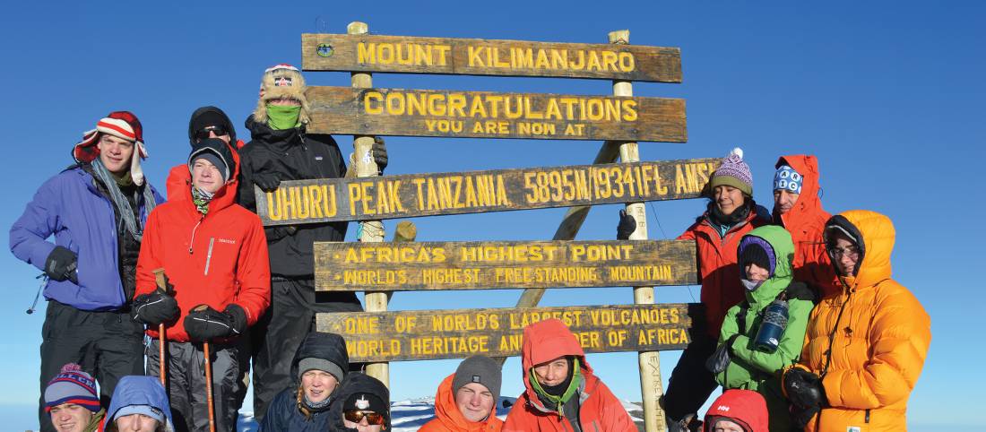 KILIMANJARO ACTIVE GROUP JOINING CLIMBS IN 2022